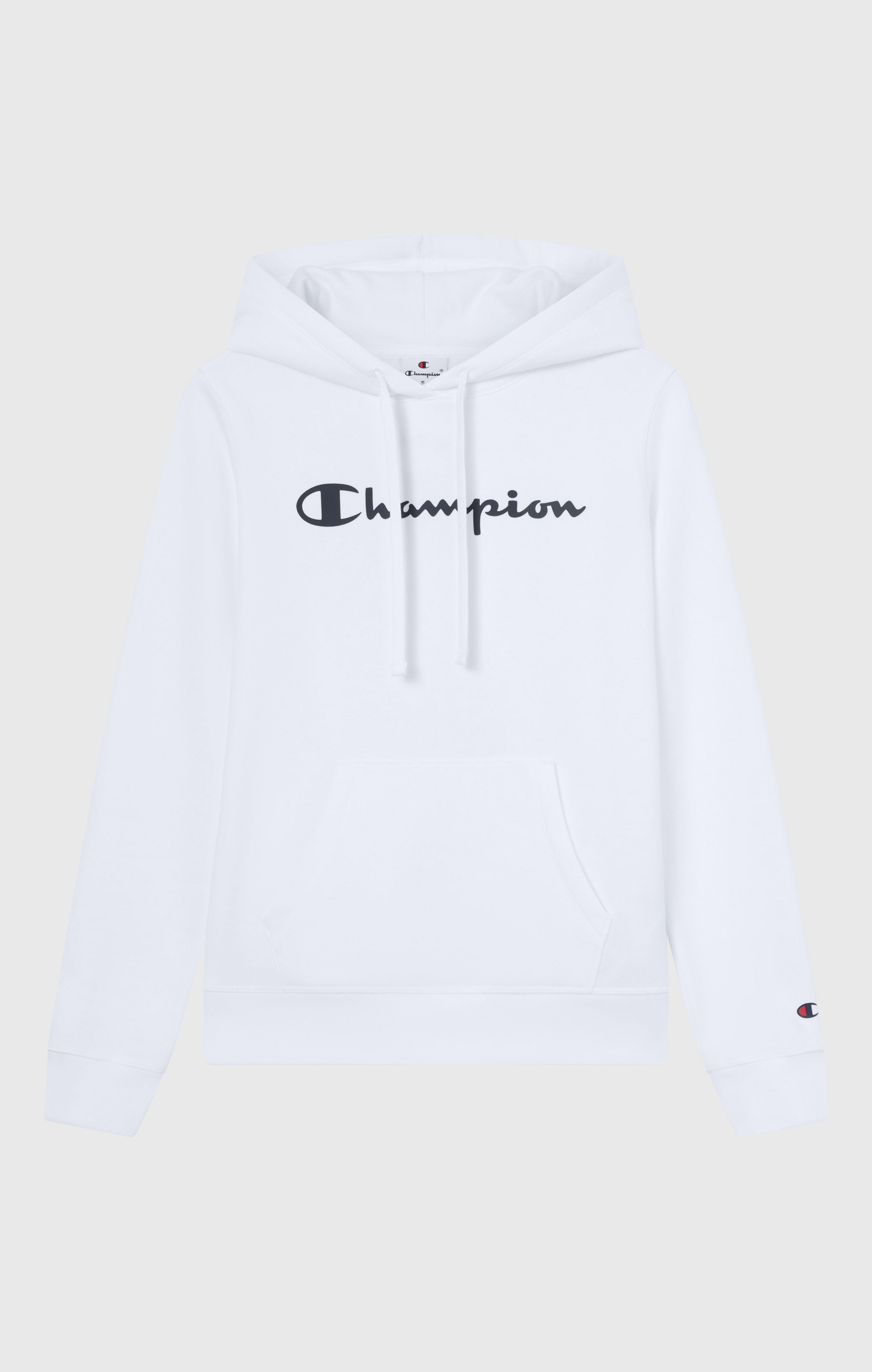 Kapuzen-Sweatshirt für Damen mit angerautem Innenmaterial Script-Logo