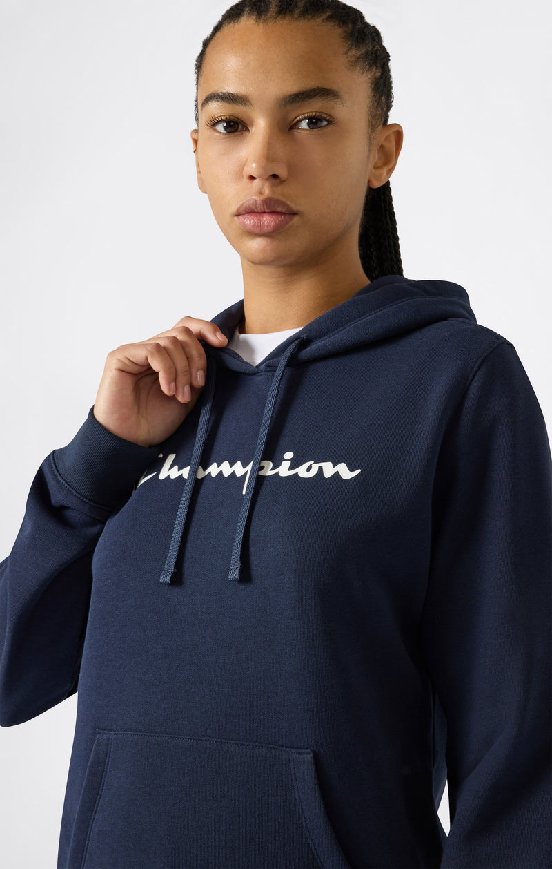 Lightweight Hoodie with Maxi Logo for Women