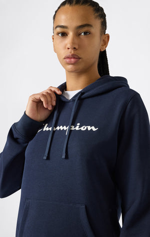 Lightweight Hoodie with Maxi Logo for Women