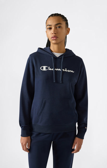 Sweat à Capuche Léger avec Maxi Logo pour Femme