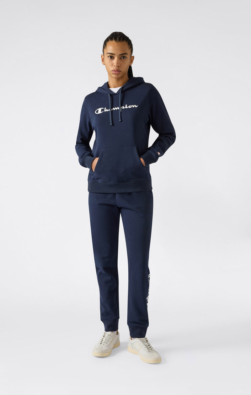 Lightweight Hoodie with Maxi Logo for Women