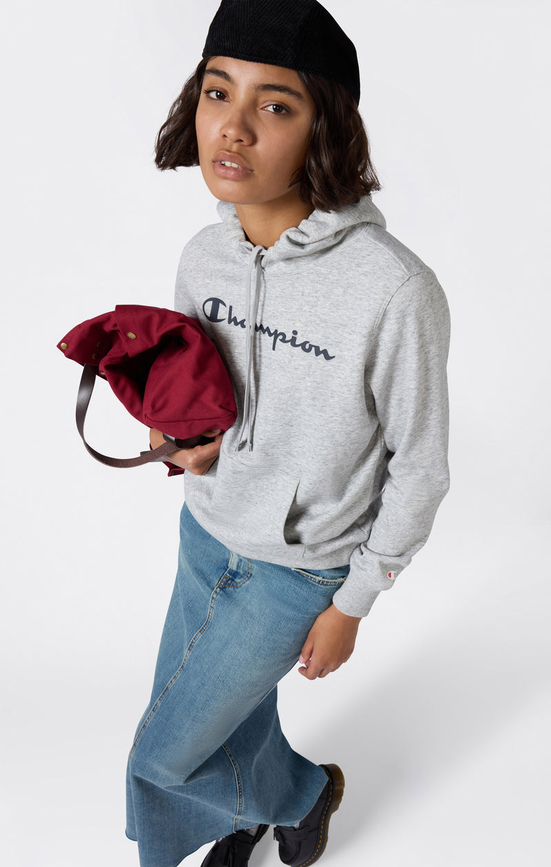 Lightweight Hoodie with Maxi Logo for Women