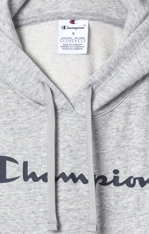 Lightweight Hoodie with Maxi Logo for Women