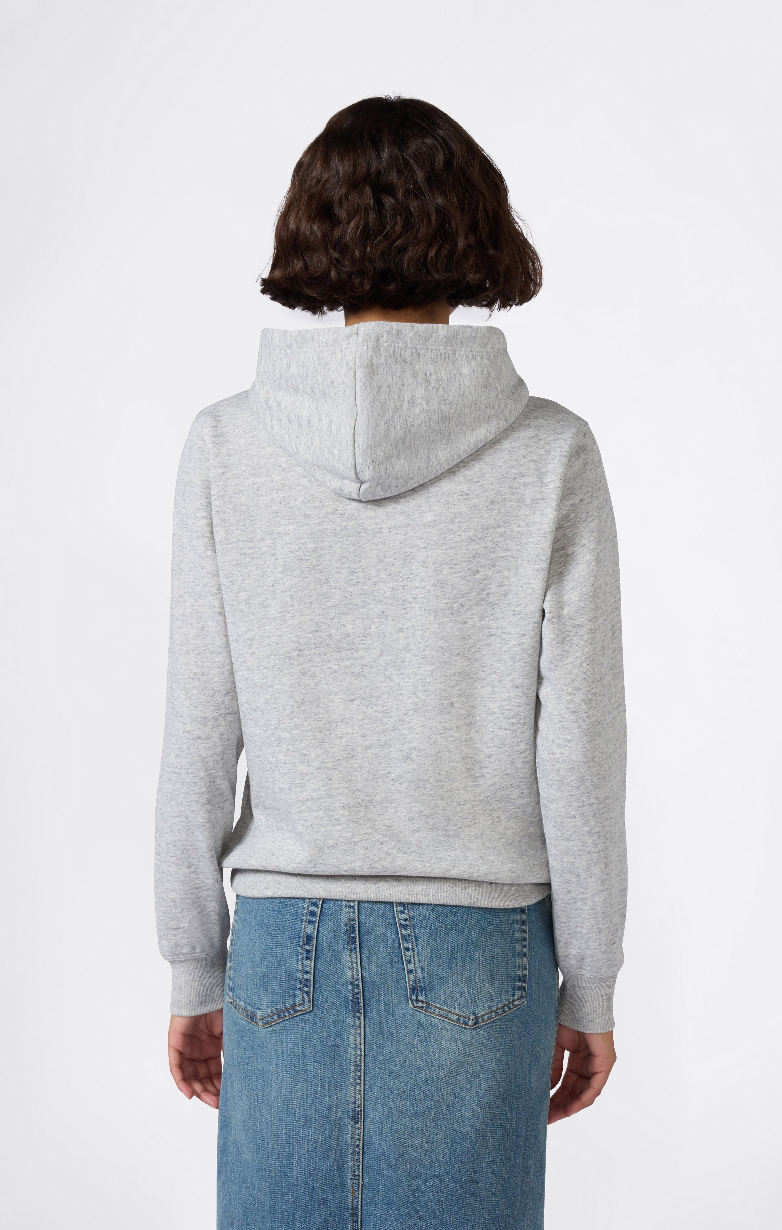 Lightweight Hoodie with Maxi Logo for Women