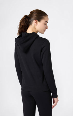 Lightweight Hoodie with Maxi Logo for Women