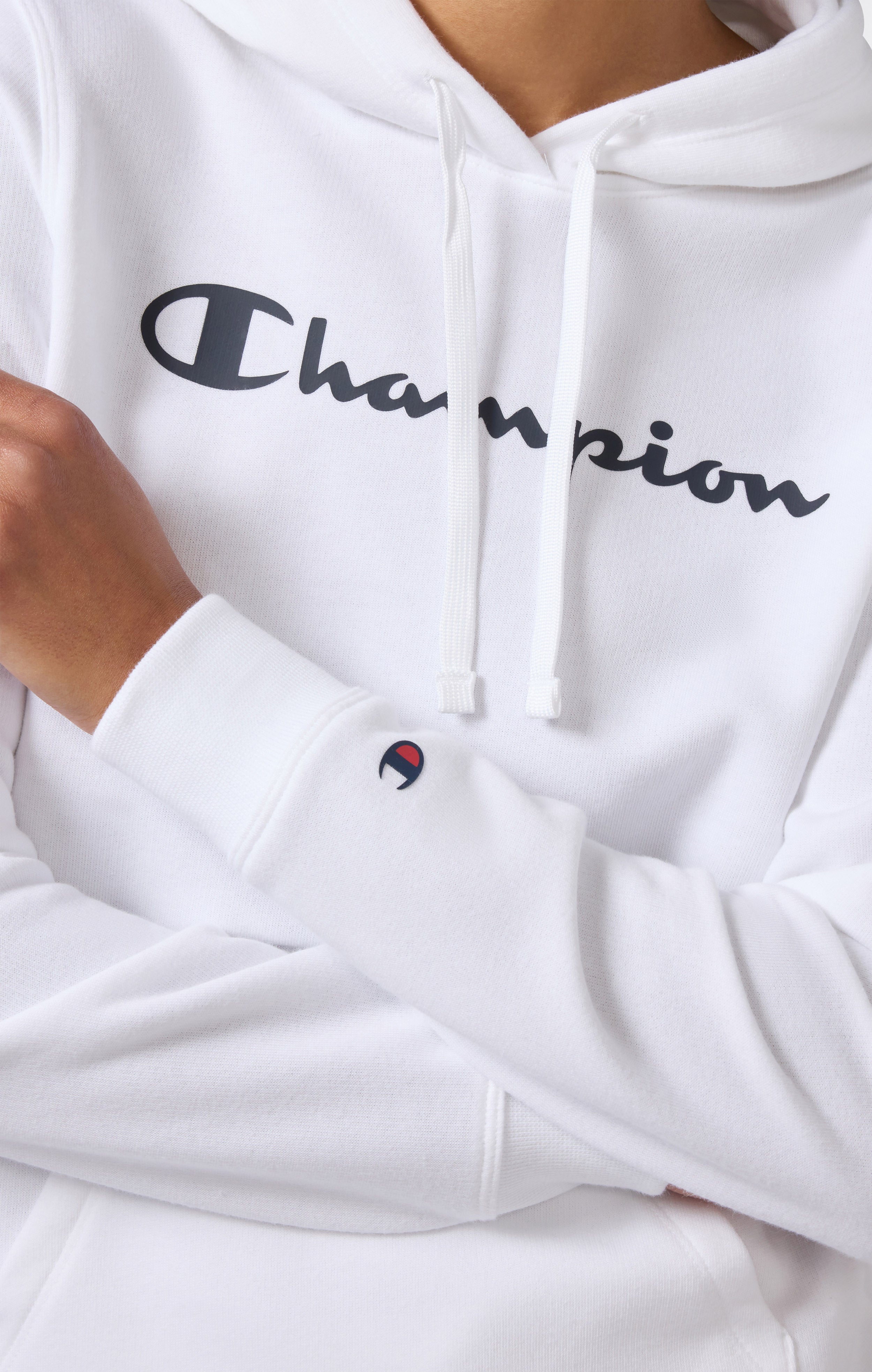 Leichter Hoodie mit Maxi-Logo für Damen