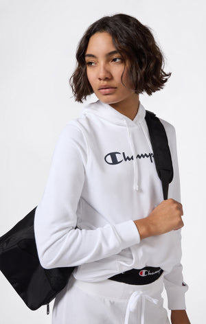 Lightweight Hoodie with Maxi Logo for Women