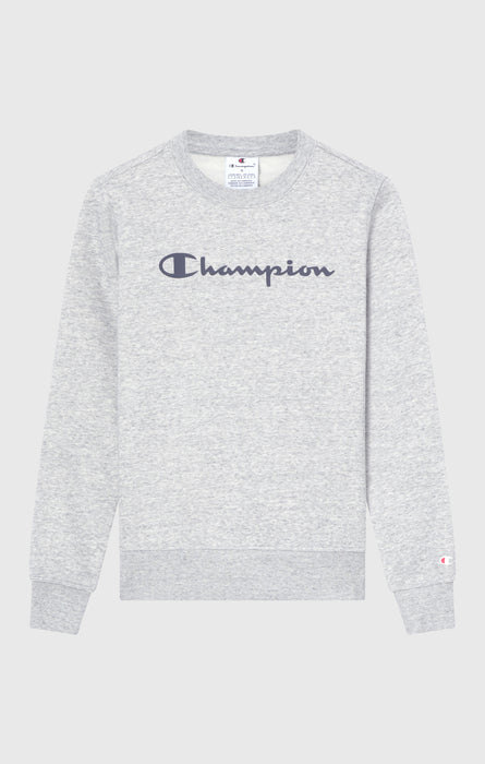 Women's Fleece Crewneck Sweatshirt Script Logo