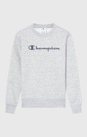 Women's Fleece Crewneck Sweatshirt Script Logo
