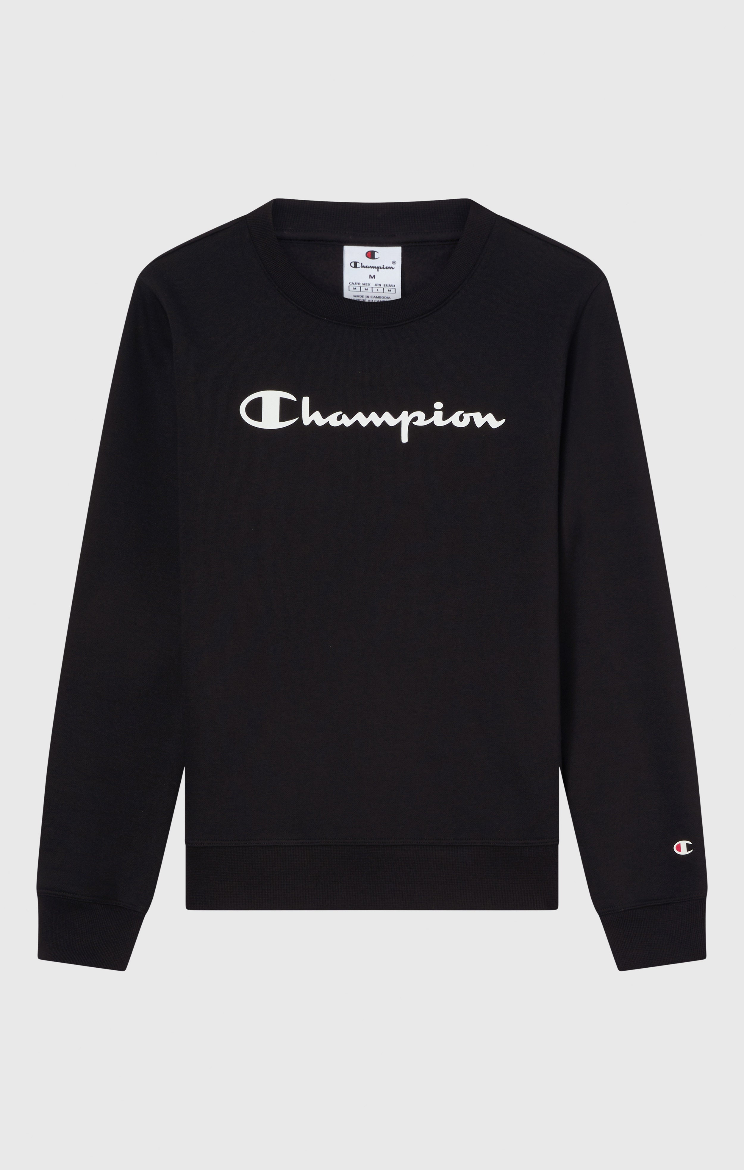 Felpa Girocollo con interno felpato da Donna Logo Script