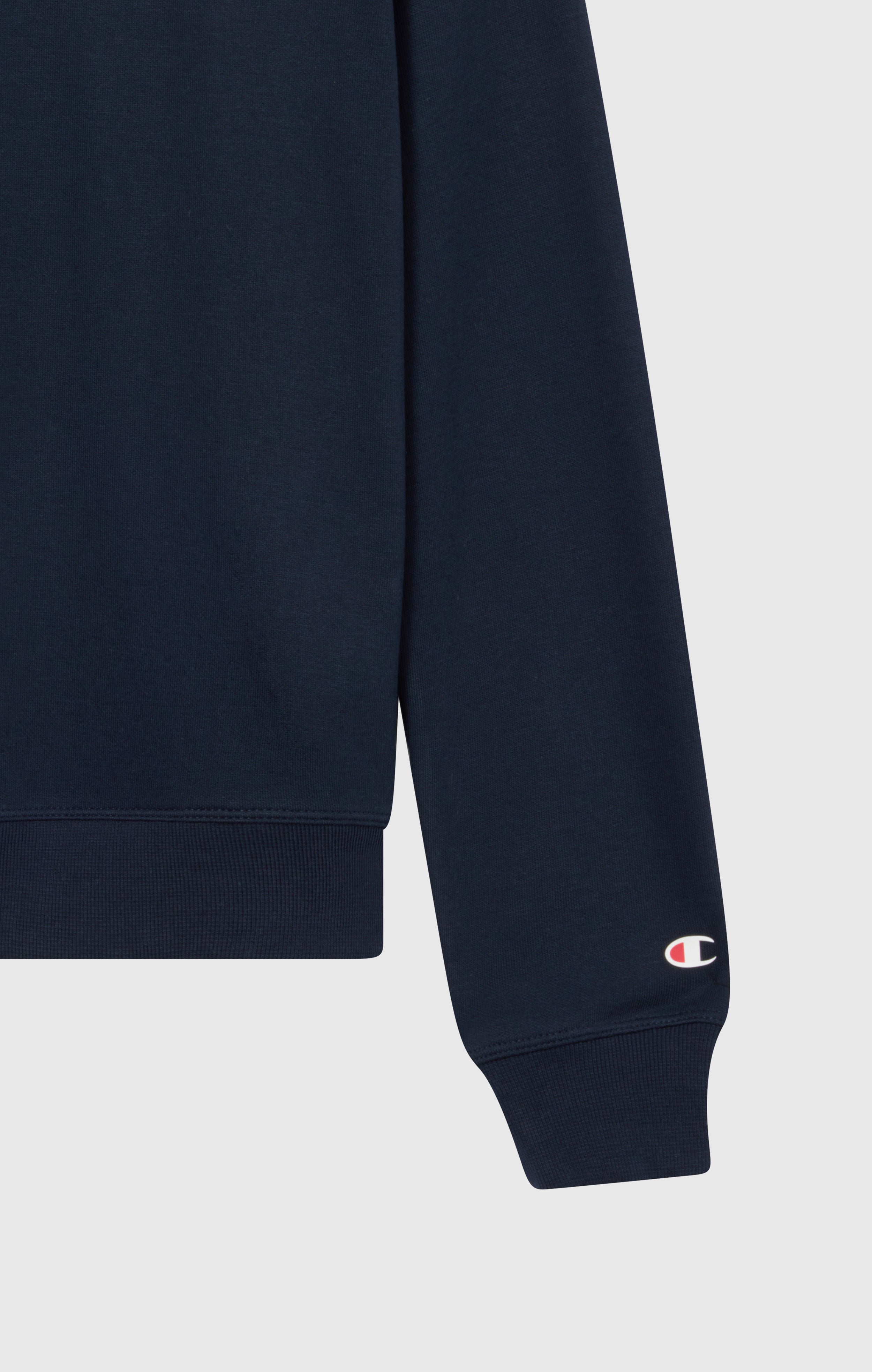 Leichtes Rundhals-Sweatshirt mit Großem Gedrucktem Logo für Damen