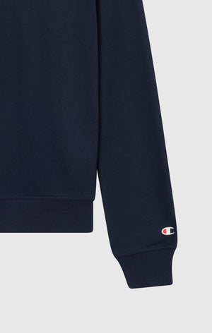 Leichtes Rundhals-Sweatshirt mit Großem Gedrucktem Logo für Damen