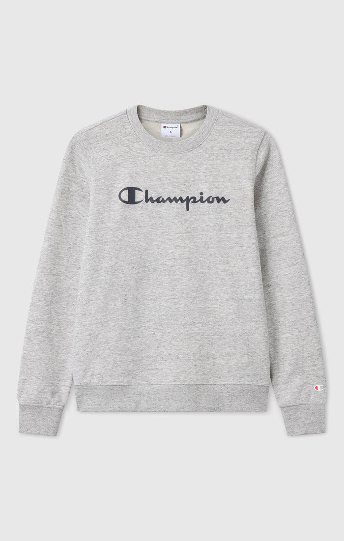 Women’s Lightweight Crewneck Sweatshirt with Maxi Printed Logo