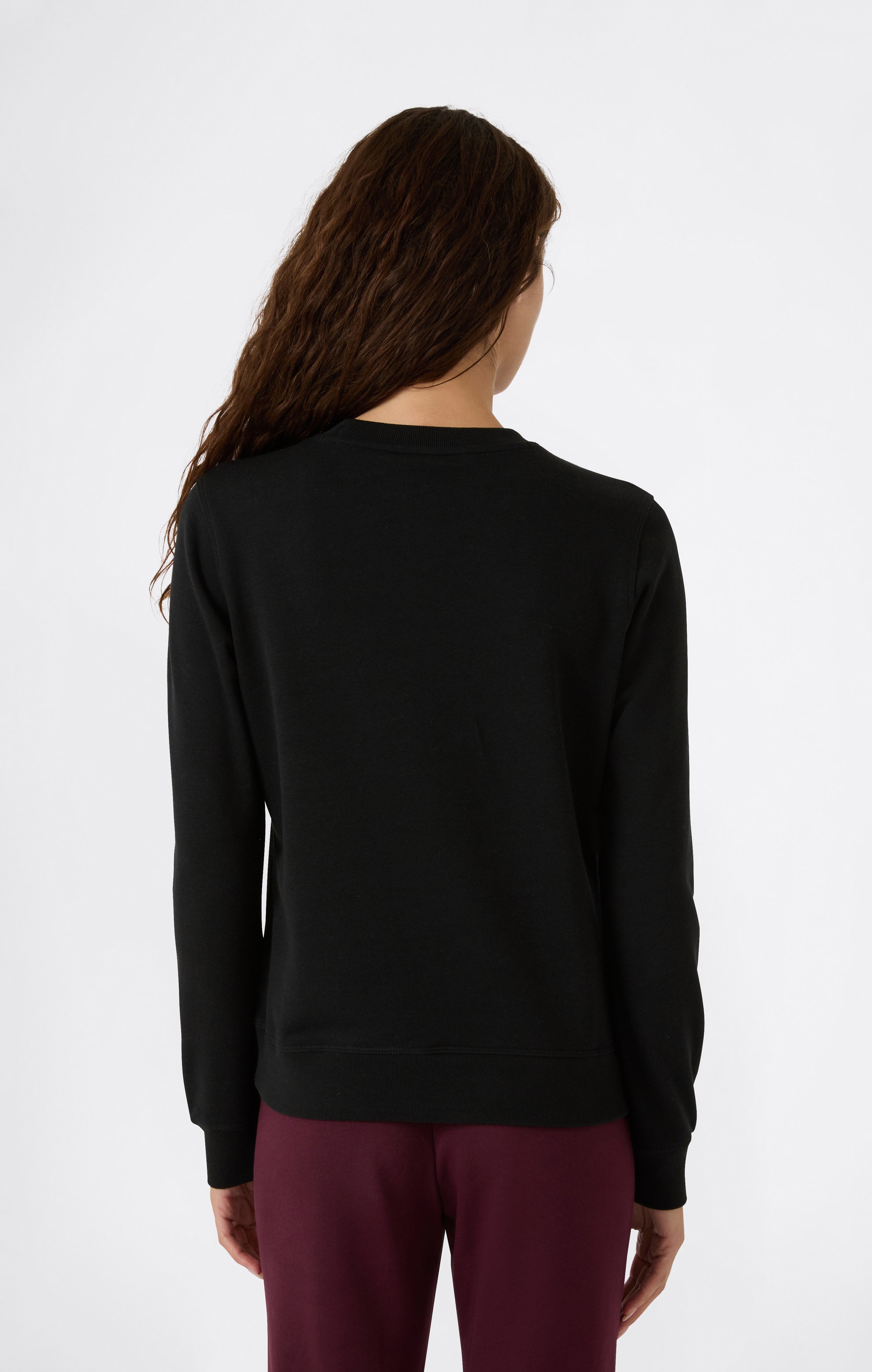 Women’s Lightweight Crewneck Sweatshirt with Maxi Printed Logo
