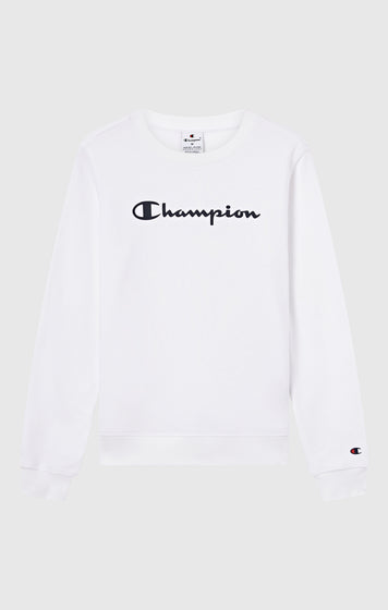 Women’s Lightweight Crewneck Sweatshirt with Maxi Printed Logo