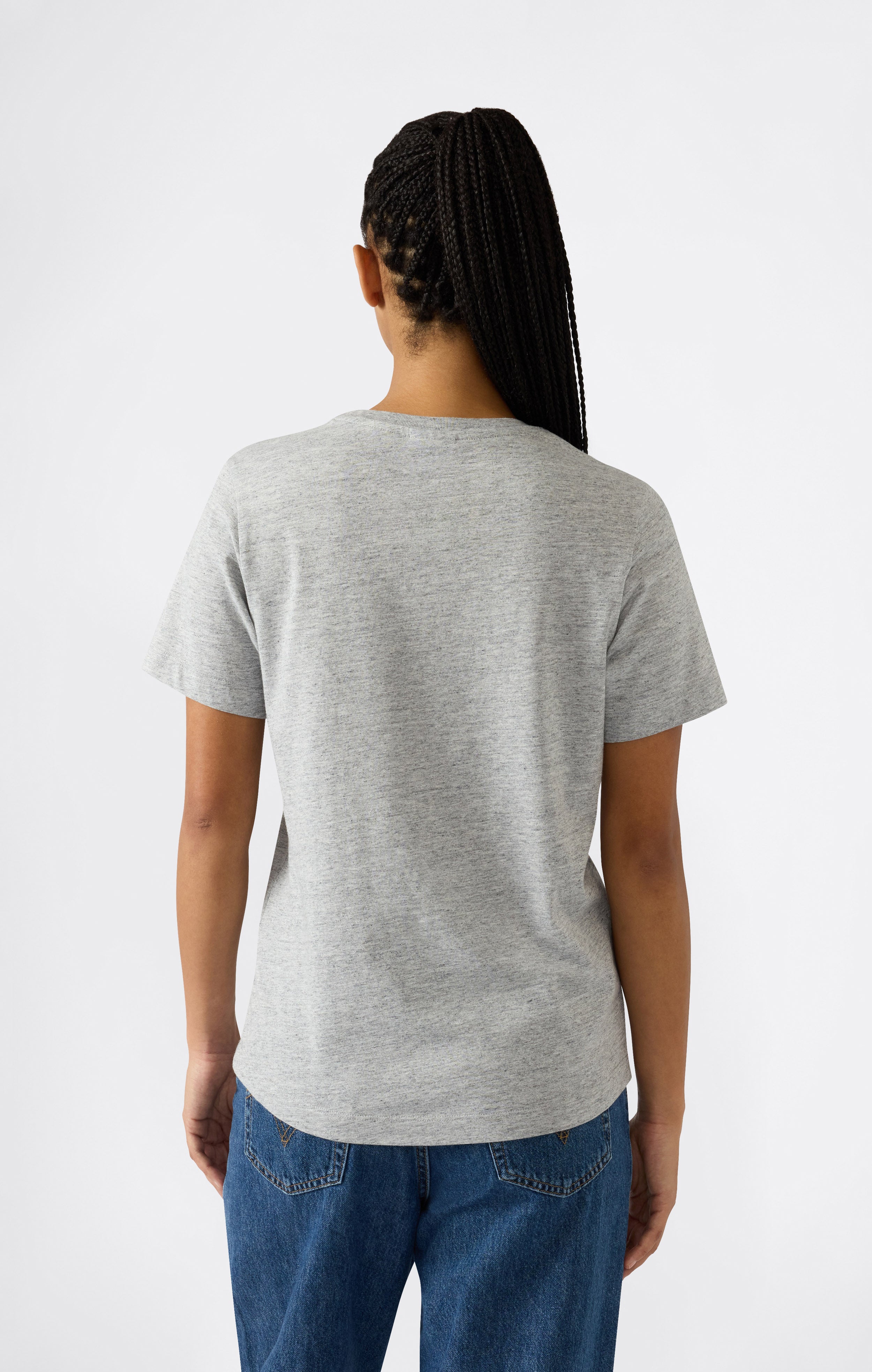 Damen T-Shirt Mit Script-Logo