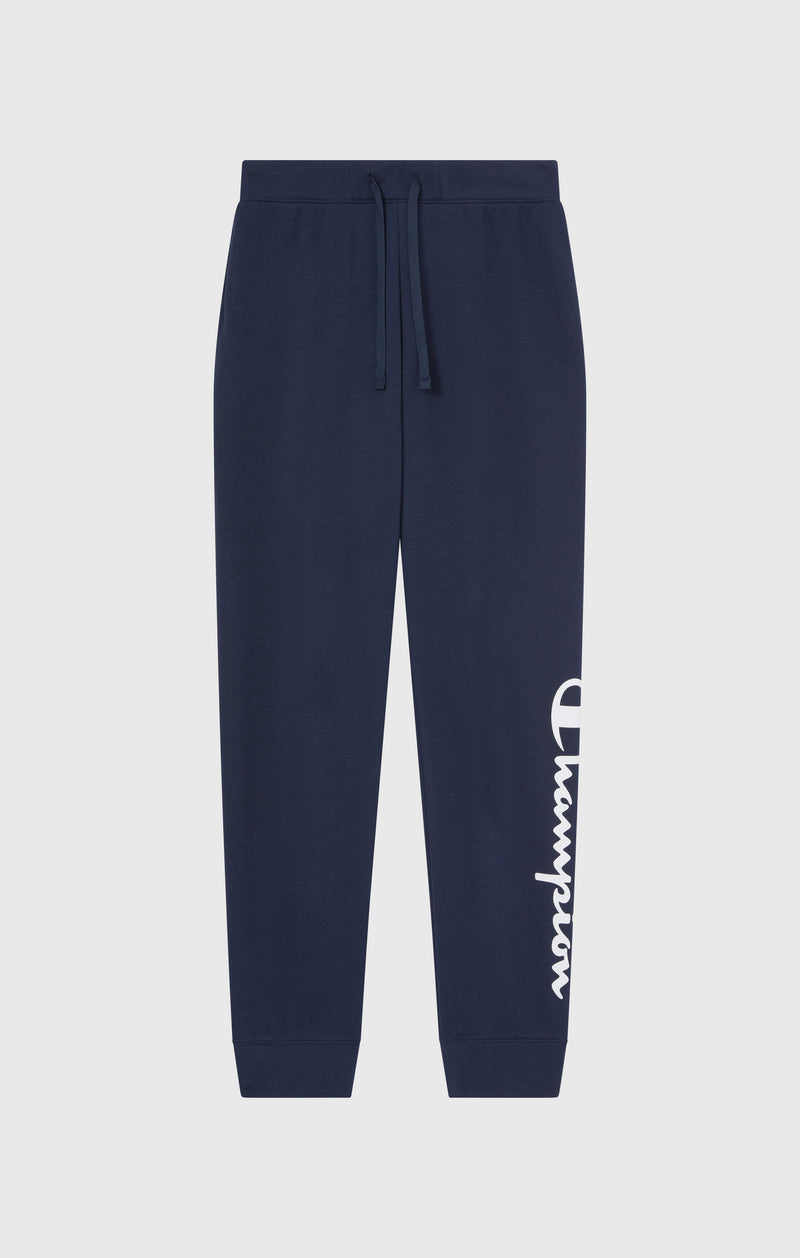 Jogging Femme Poignets Côtelés Logo Script