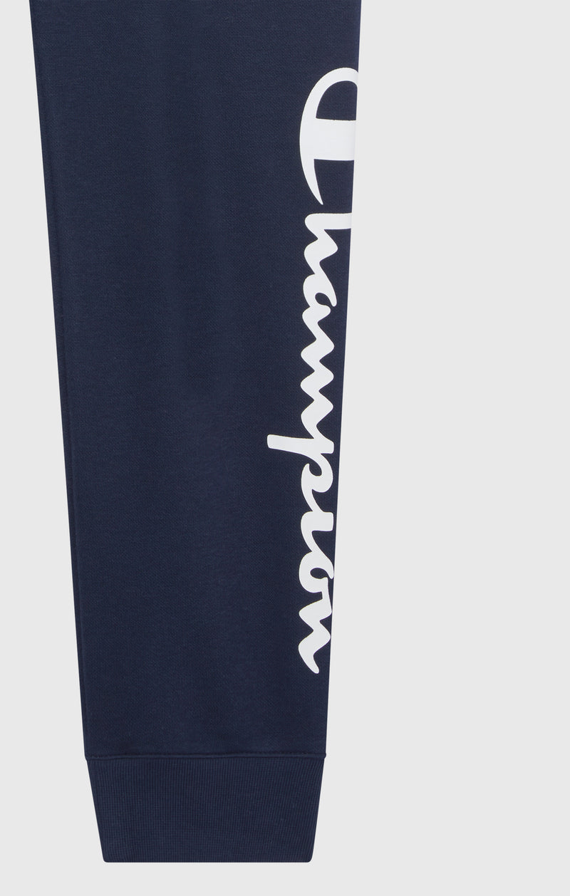 Jogging Femme Poignets Côtelés Logo Script