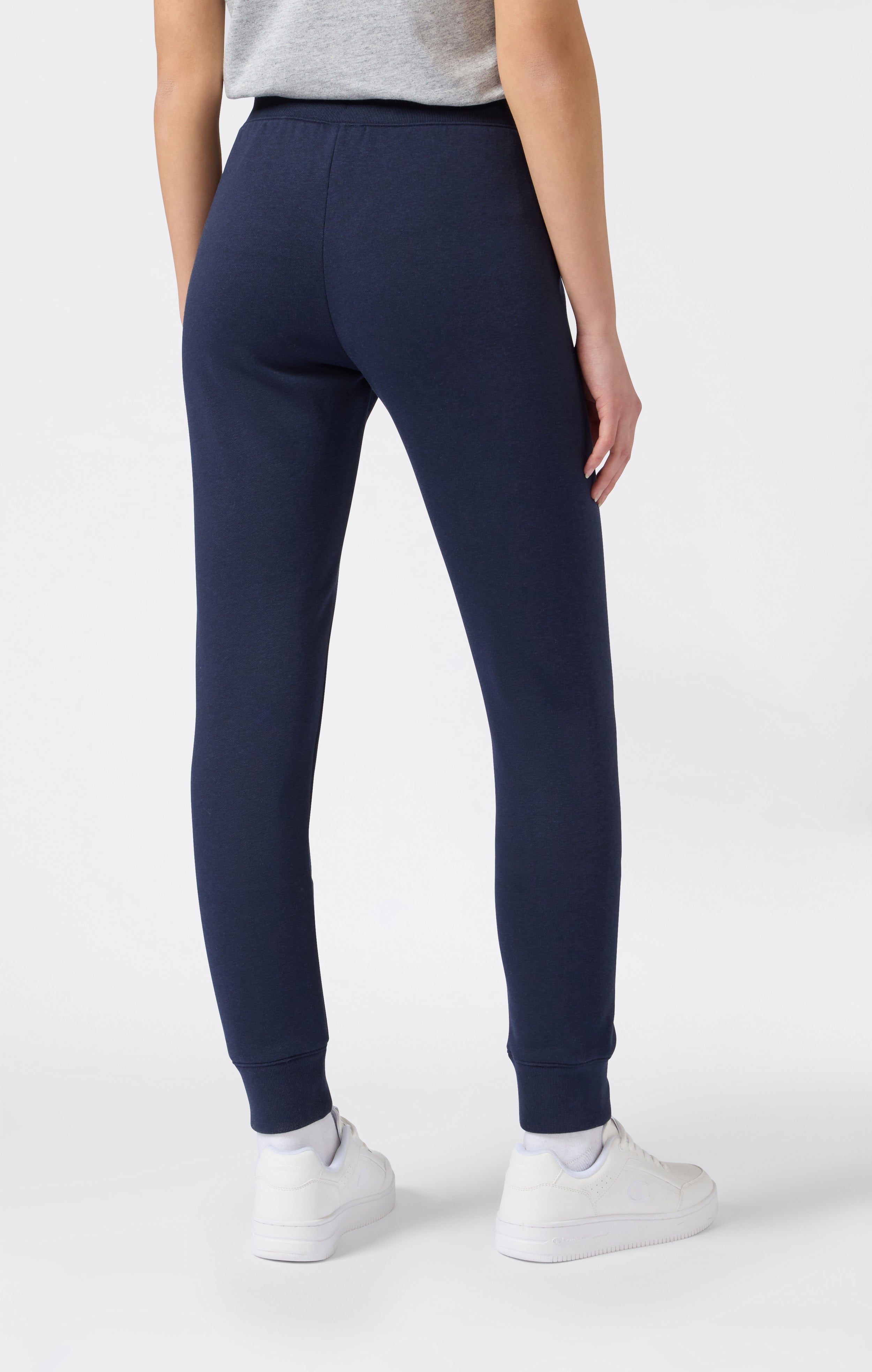 Pantaloni Jogger Donna Con Polsino E Logo Script