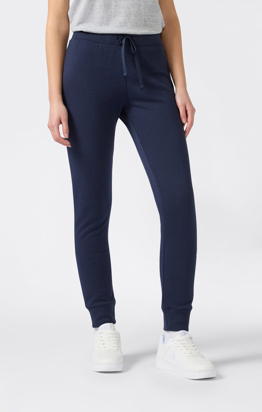 Pantaloni Jogger Donna Con Polsino E Logo Script