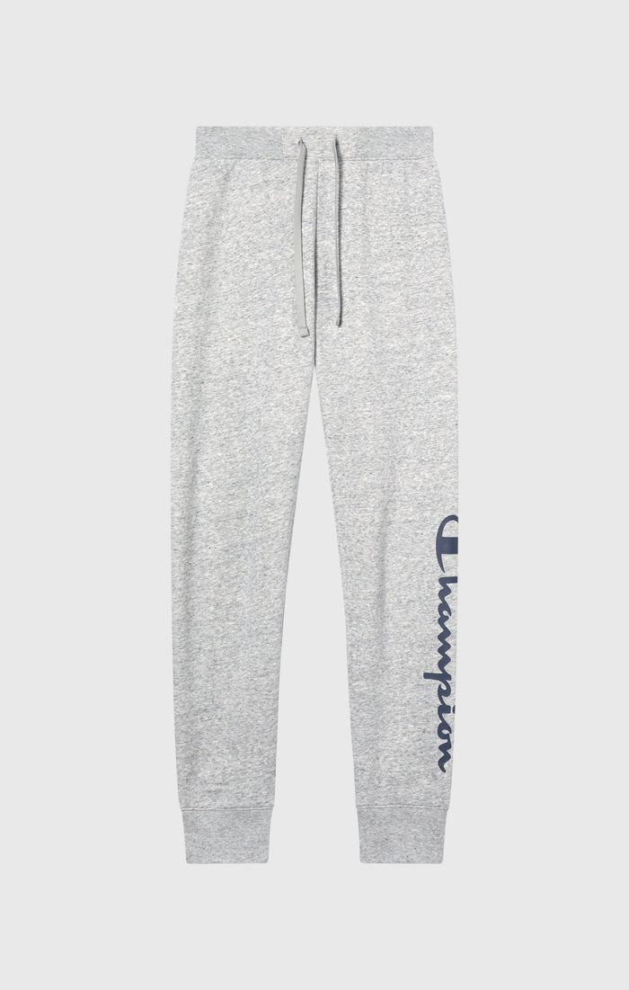 Jogging Femme Poignets Côtelés Logo Script