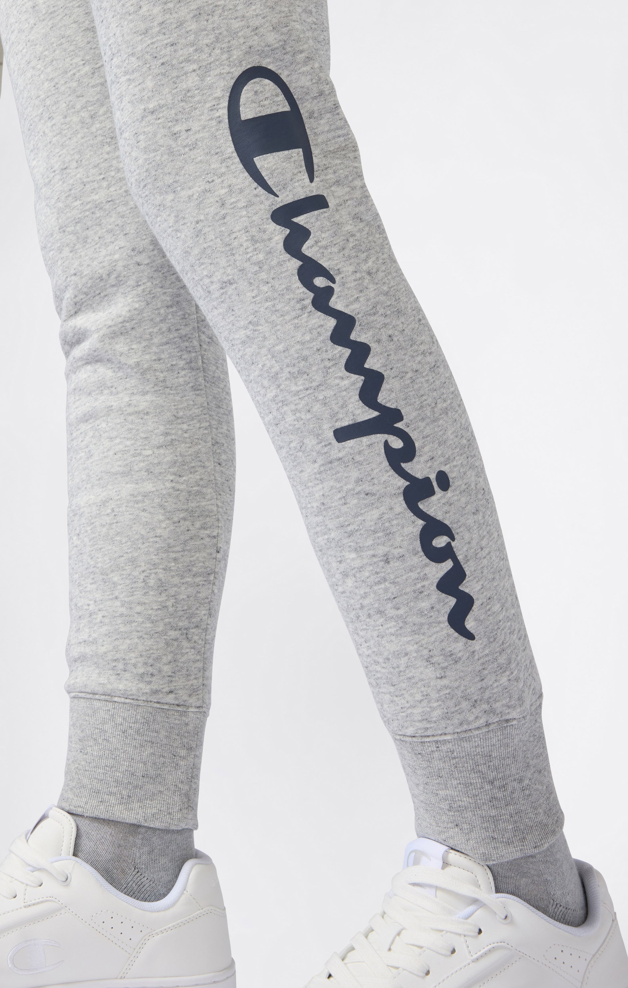 Pantaloni Jogger Donna Con Polsino E Logo Script