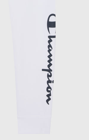 Women's Script Logo Rib Cuff Jogger Pants