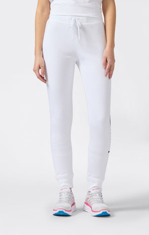 Pantaloni Jogger Donna Con Polsino E Logo Script