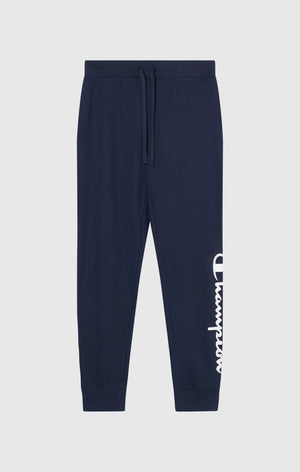Leichte Jogger-Hose mit Rippbündchen und Großem Gedrucktem Logo für Damen