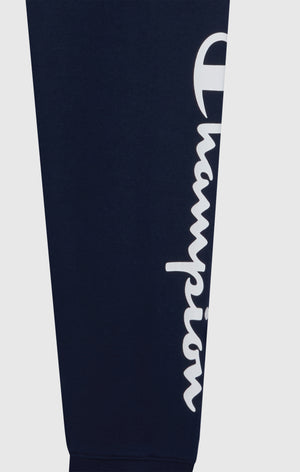 Women’s Lightweight Jogger Pants with Rib Cuffs and Maxi Printed Logo