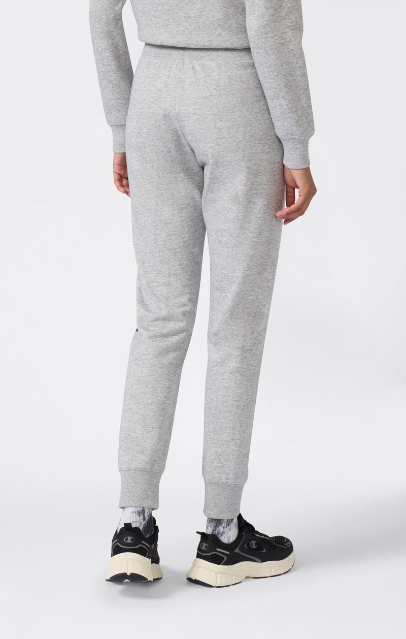 Leichte Jogger-Hose mit Rippbündchen und Großem Gedrucktem Logo für Damen