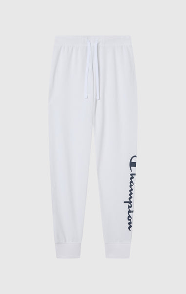 Women’s Lightweight Jogger Pants with Rib Cuffs and Maxi Printed Logo