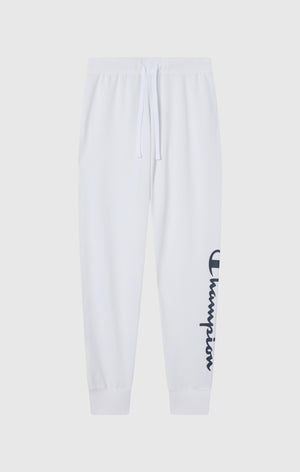 Leichte Jogger-Hose mit Rippbündchen und Großem Gedrucktem Logo für Damen