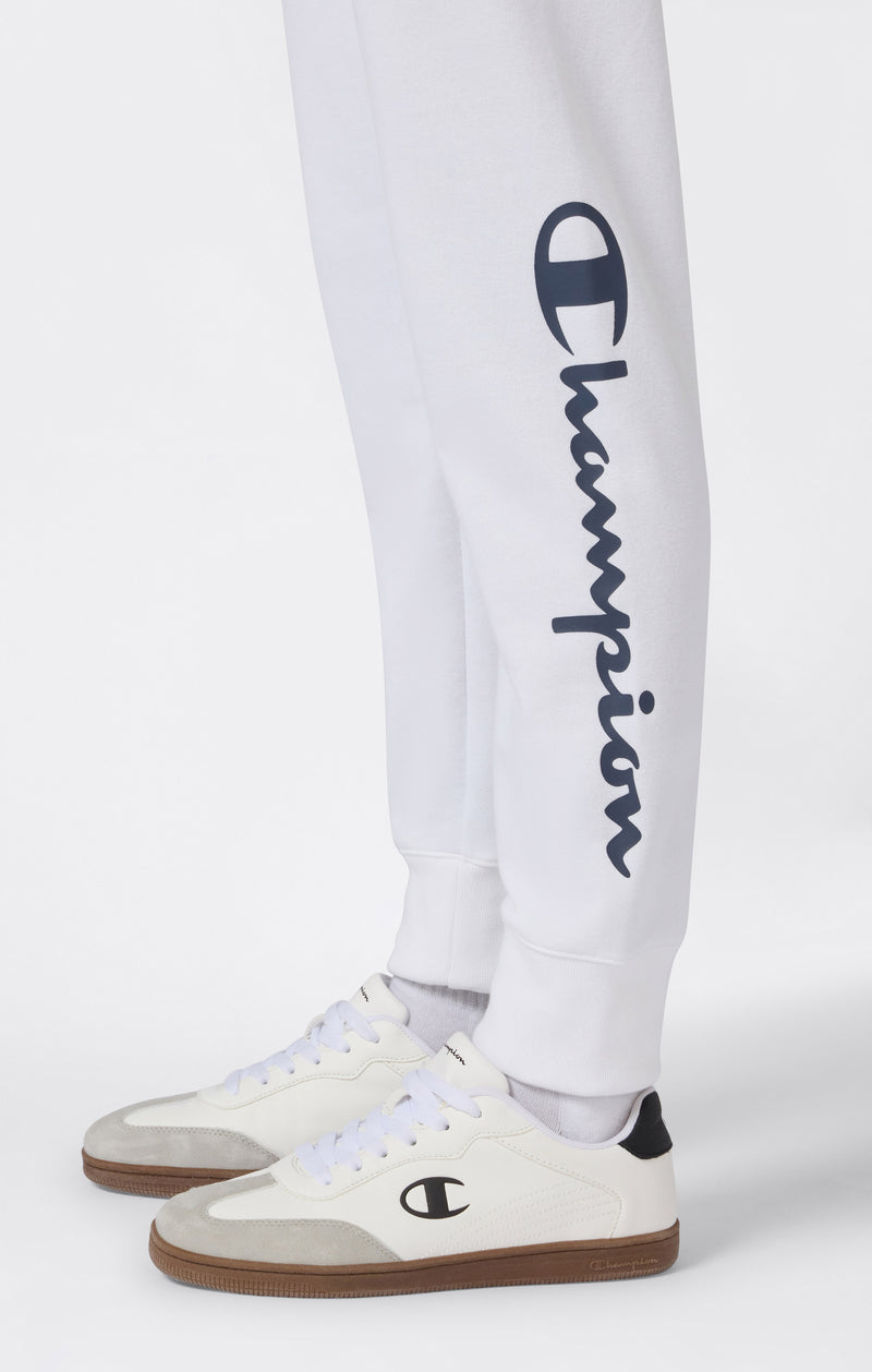 Leichte Jogger-Hose mit Rippbündchen und Großem Gedrucktem Logo für Damen