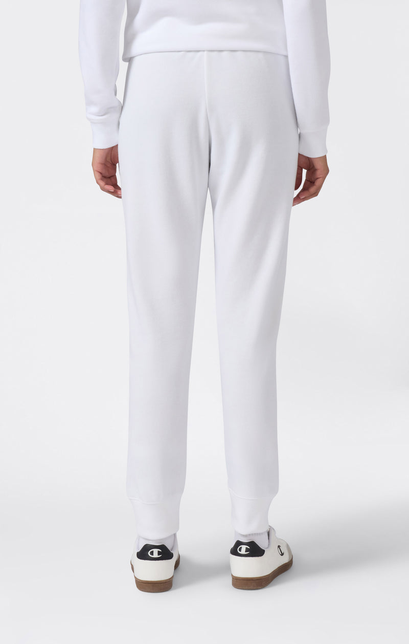 Leichte Jogger-Hose mit Rippbündchen und Großem Gedrucktem Logo für Damen