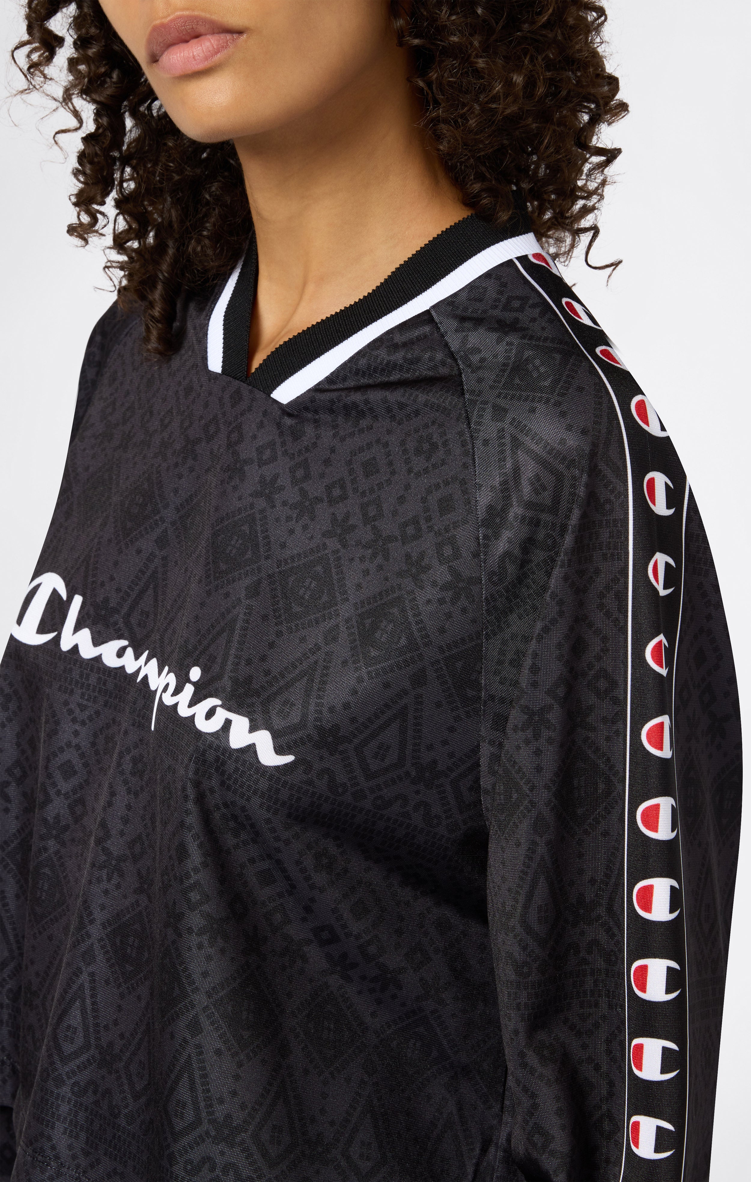 Women's Long Sleeve V-Neck T-Shirt Sport Heritage