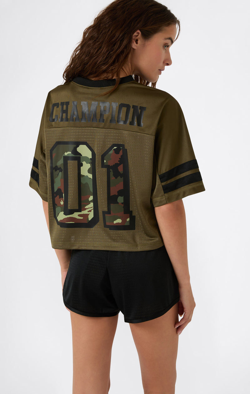 T-shirt Donna con Scollo a V Sport Heritage