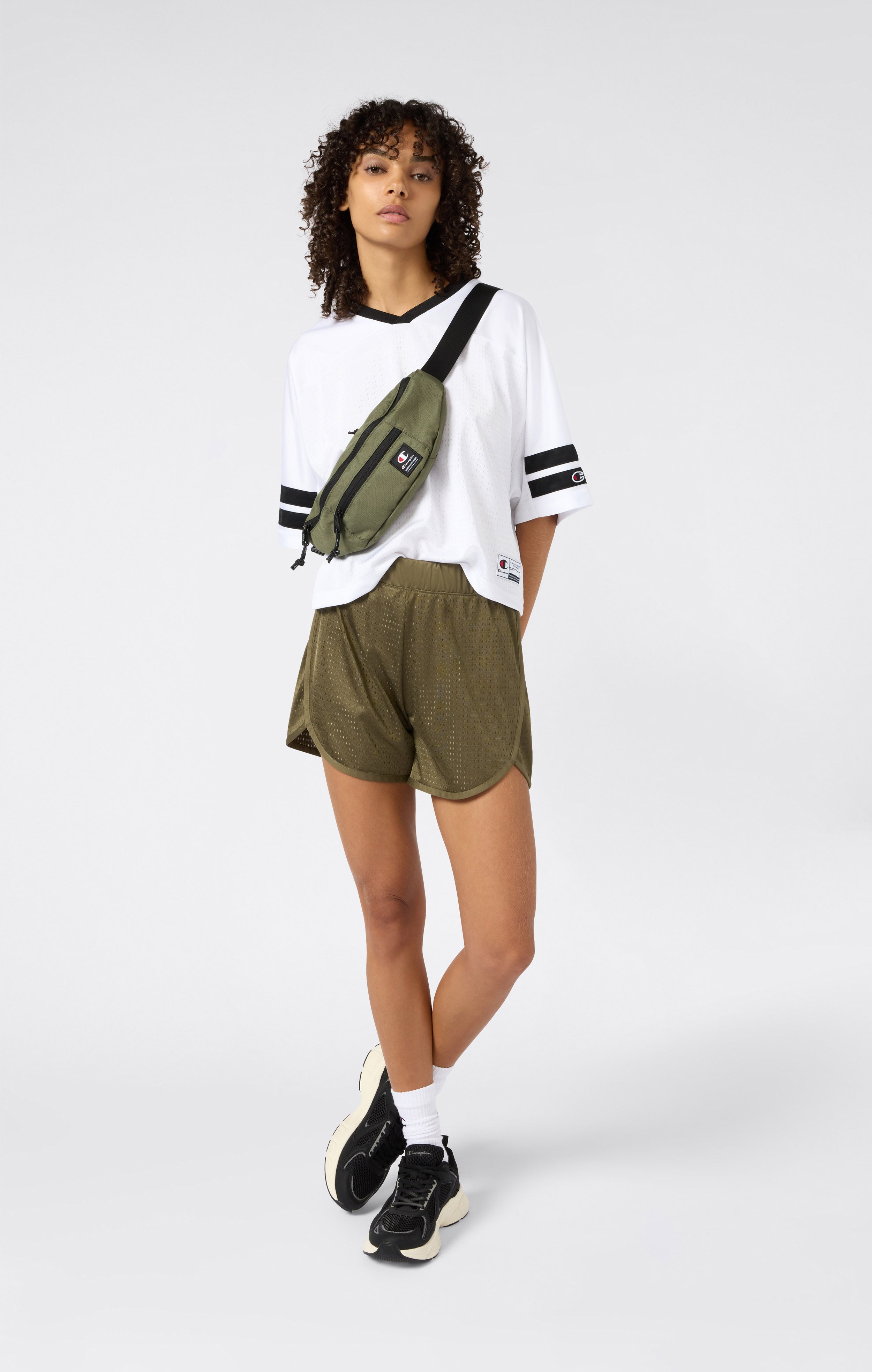 Camiseta de Mujer con Escote en V Sport Heritage