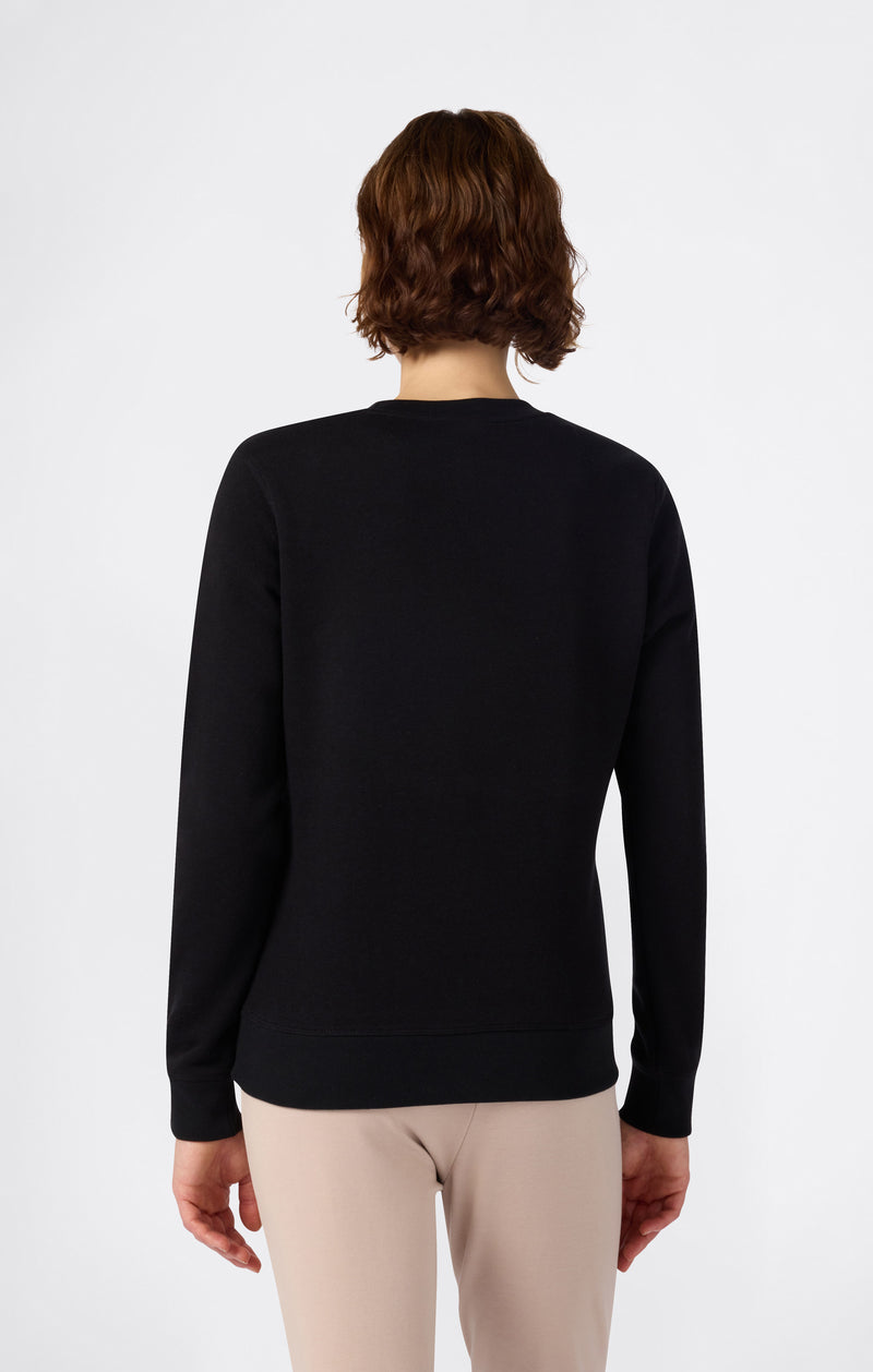 Women’s Fleece Crewneck Sweatshirt Icons