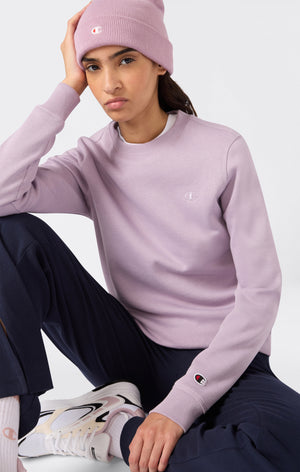 Felpa Girocollo Interno Felpato Icons Da Donna