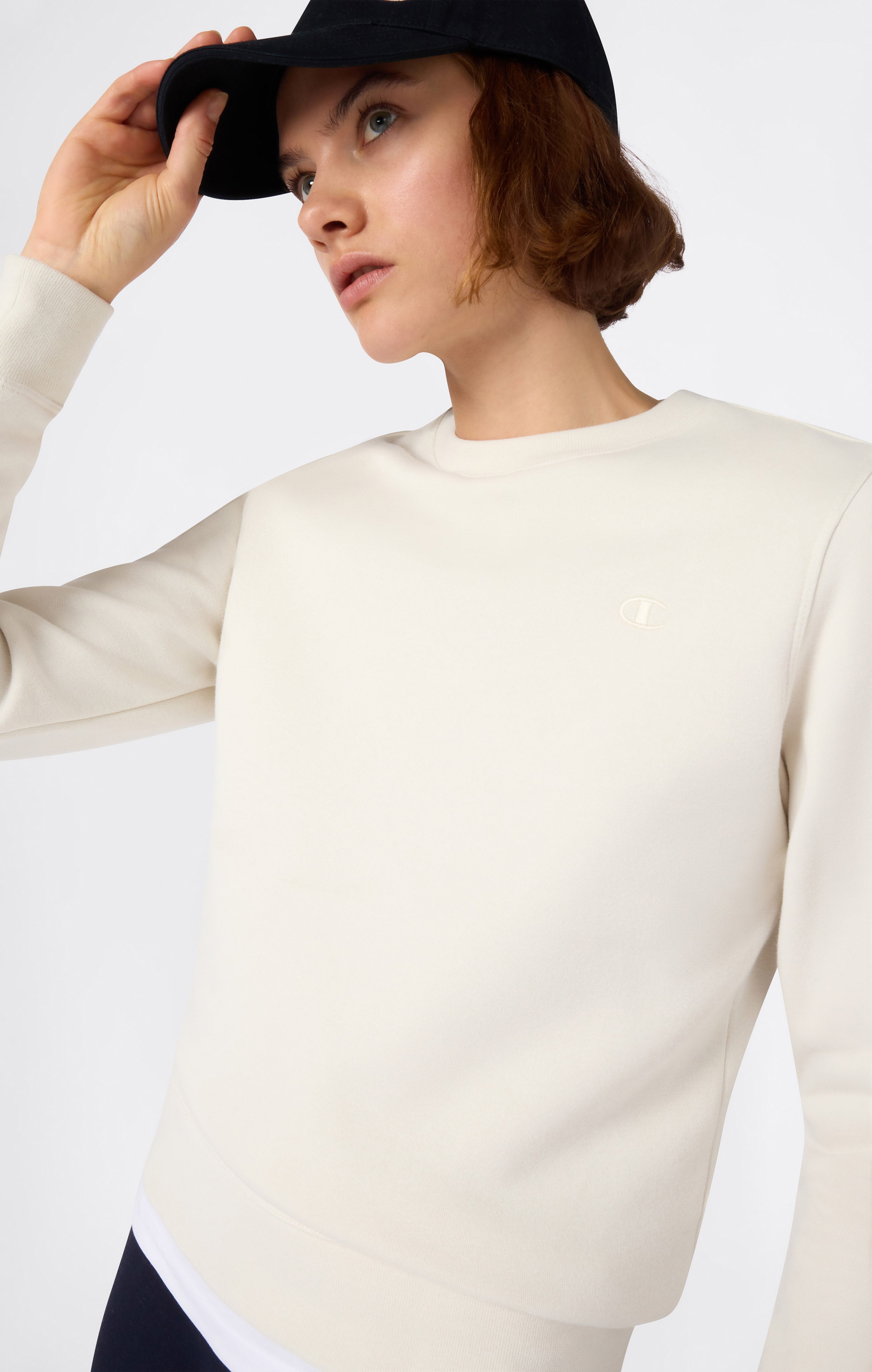 Felpa Girocollo Interno Felpato Icons Da Donna