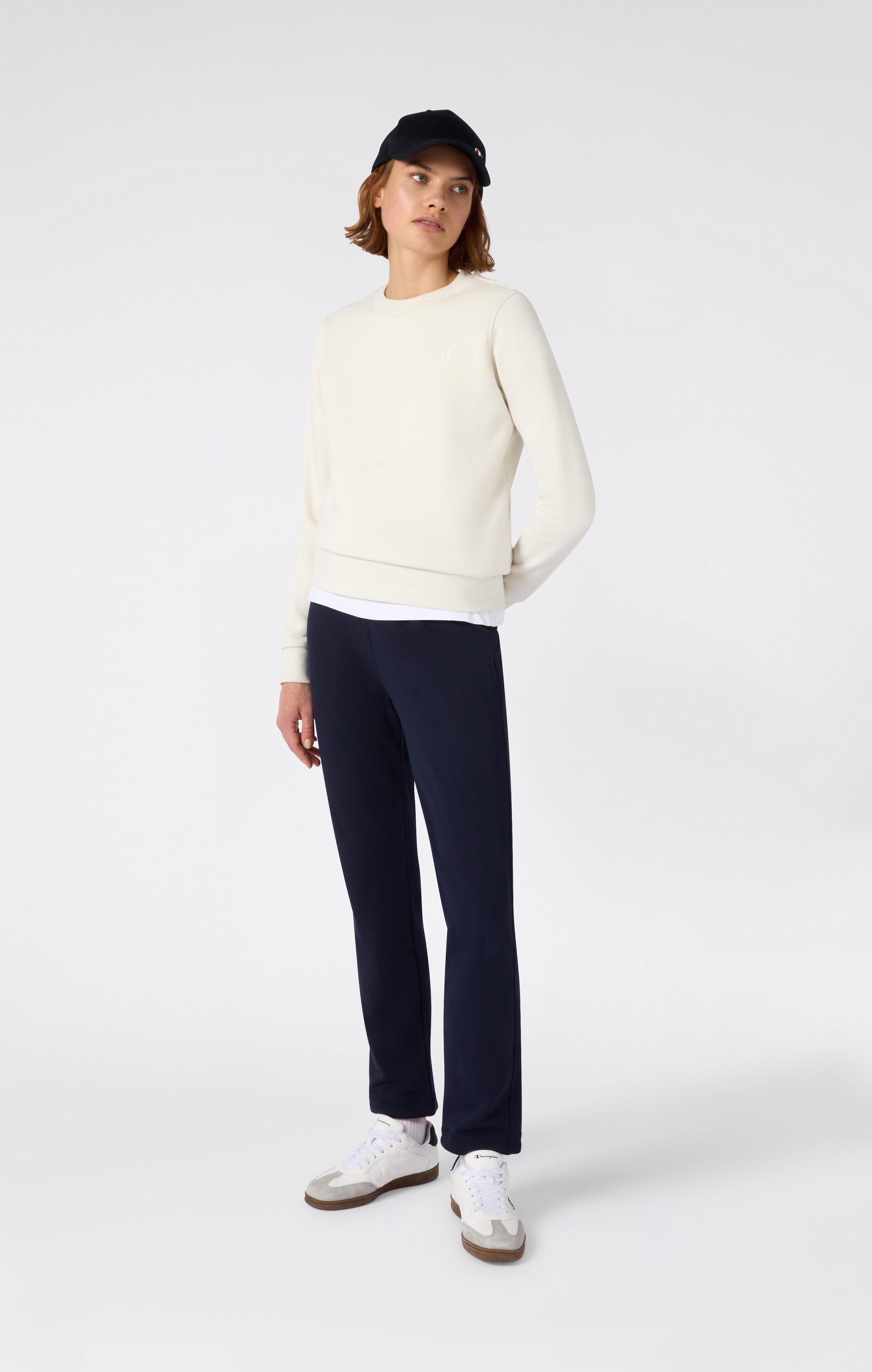 Felpa Girocollo Interno Felpato Icons Da Donna