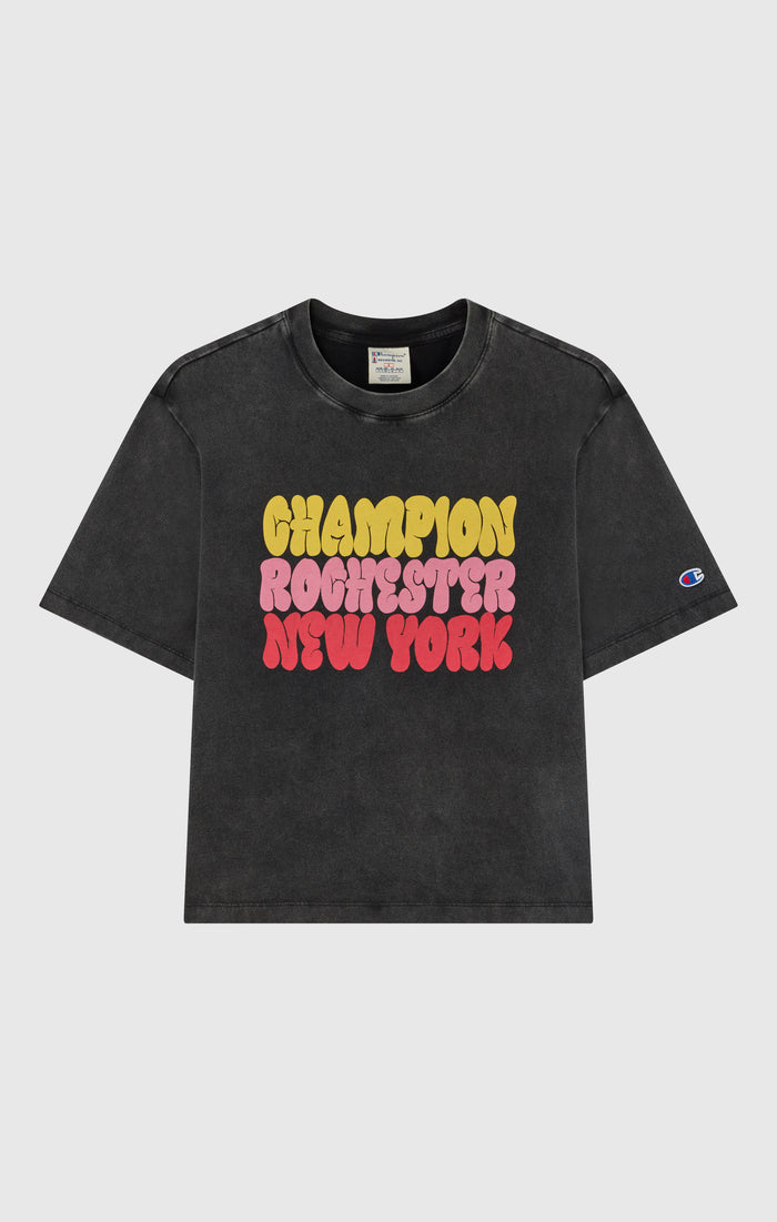 T-Shirt Femme Reverse Weave Avec Graphisme