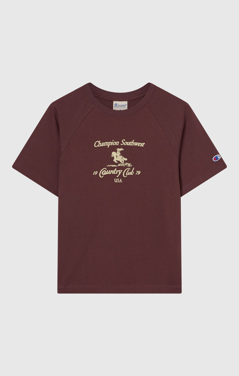 Damen T-Shirt Mit Grafik Reverse Weave