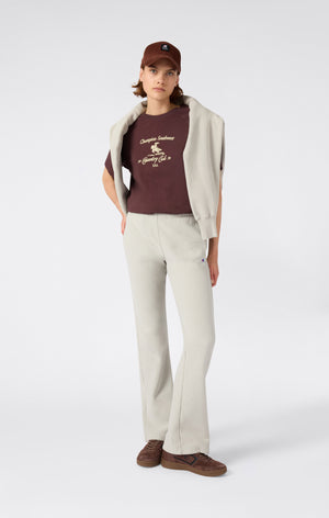 Damen T-Shirt Mit Grafik Reverse Weave