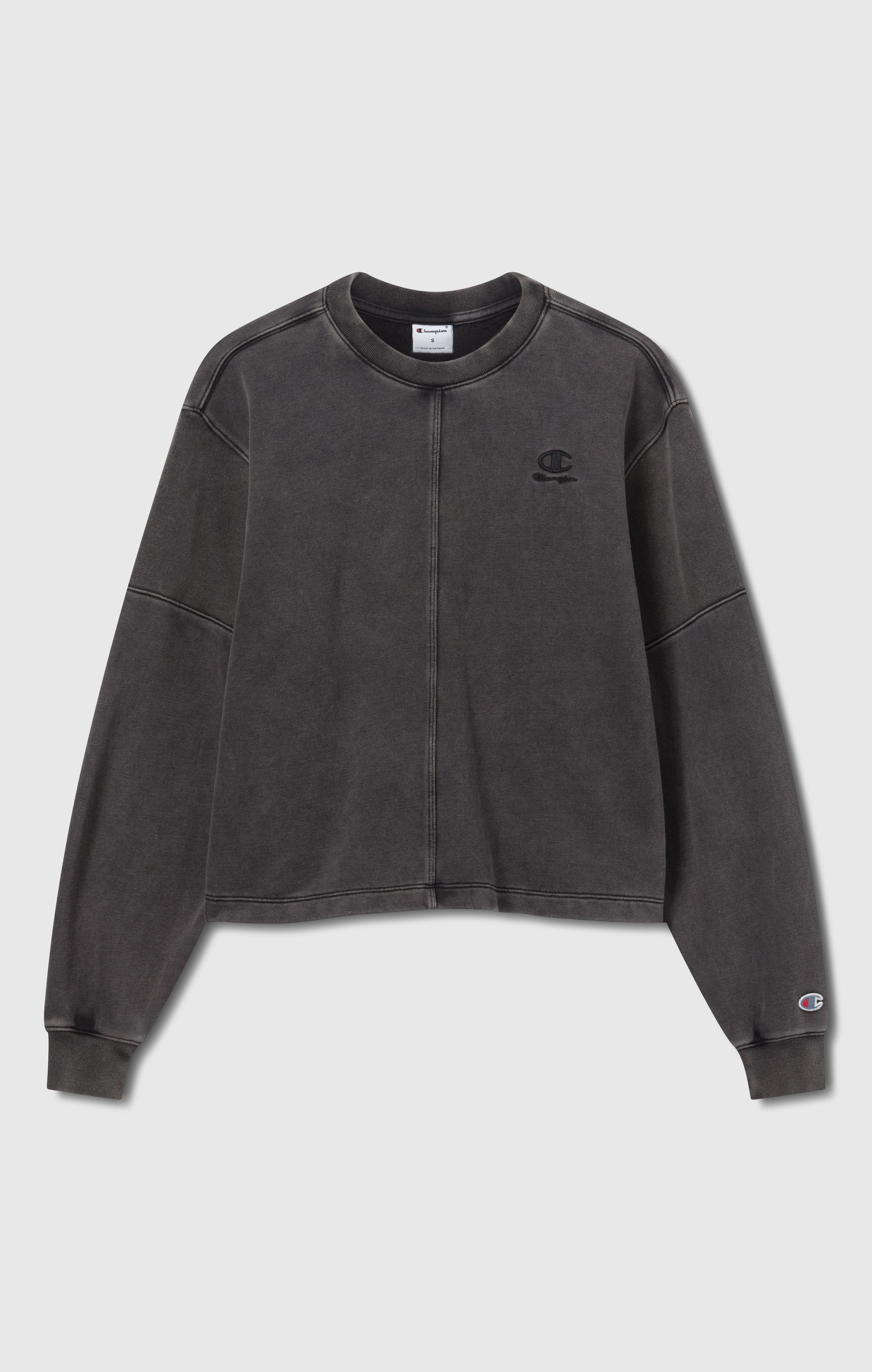 Women’s Washed Effect Crewneck Sweatshirt Icons