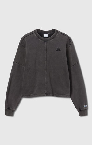 Women’s Washed Effect Crewneck Sweatshirt Icons