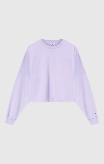 Sweat col rond effet délavé pour femme Icons