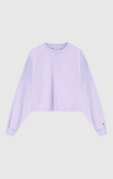 Damen Crewneck Sweatshirt im Washed-Look Icons