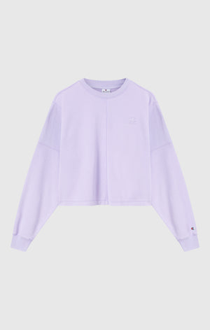 Sweat col rond effet délavé pour femme Icons